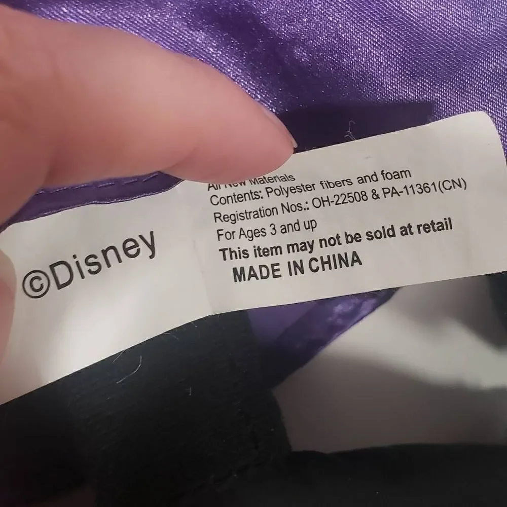 Disney Minnie Mouse Halloween Witch Plush 14 inch‎